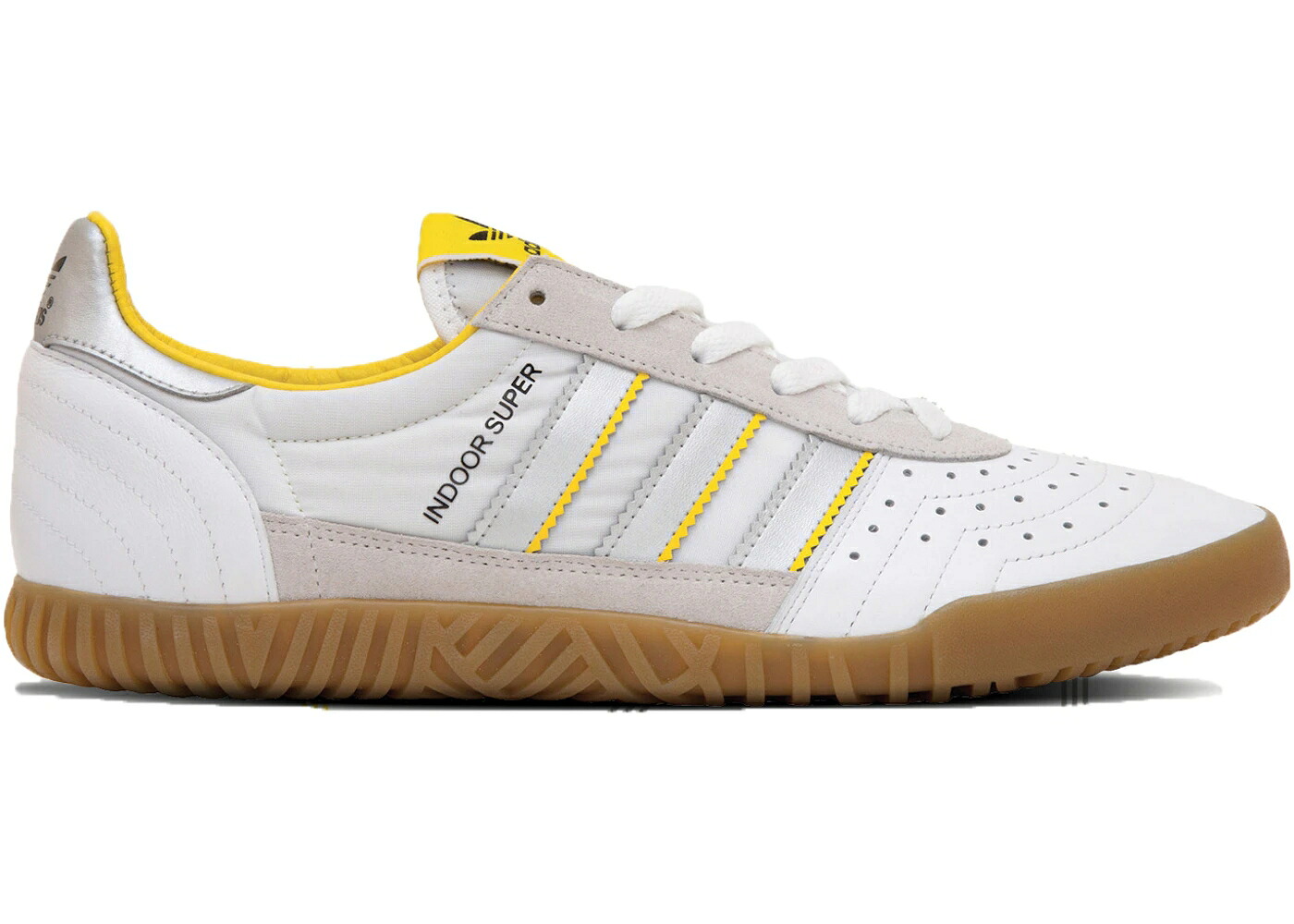 アディダス 白いこと 白いこと ゴールド スニーカー メンズ ADIDAS INDOOR SUPER LONDON TO MANCHESTER / WHITE METALLIC GOLD