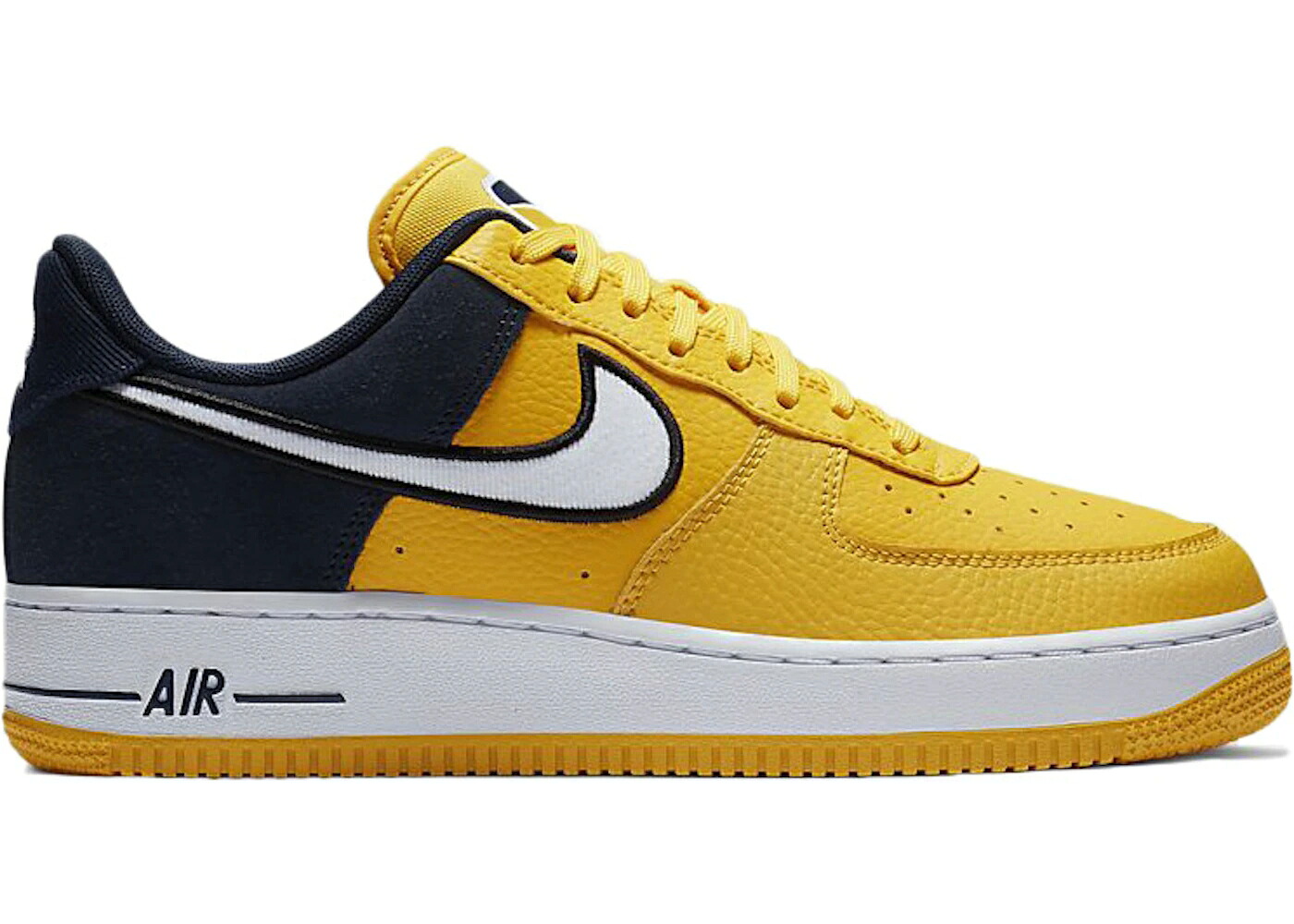 ナイキ 黒いこと 黒いこと 白いこと 白いこと 空軍 \u002707 スニーカー メンズ NIKE AIR FORCE 1 LOW LV8 AMARILLO / AMARILLO OBSIDIAN BLACK WHITE メンズ靴-スニーカー