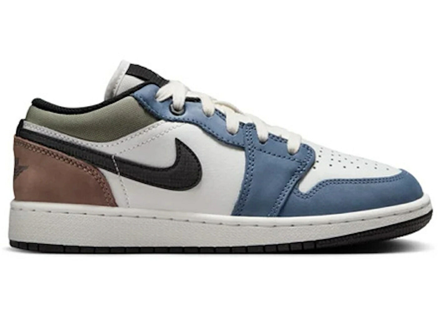 ナイキ ジョーダン 青色 ブルー 翡翠 ジェード ジュニア キッズ JORDAN 1 LOW DIFFUSED BLUE JADE HORIZON (GS) / DIFFUSED BLUE JADE HORIZON MINK ベビー マタニティ スニーカー｜スニケス
