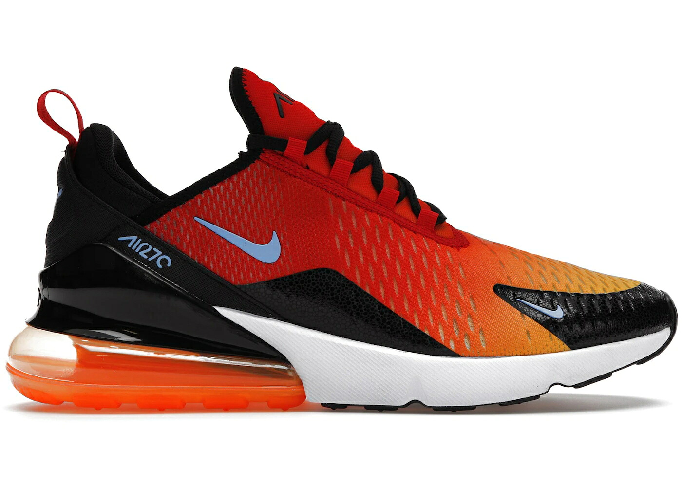 ナイキ マックス 赤 赤いこと エア湖マックス スニーカー メンズ NIKE AIR MAX 270 SUNSET / UNIVERSITY RED COCONUT MILK
