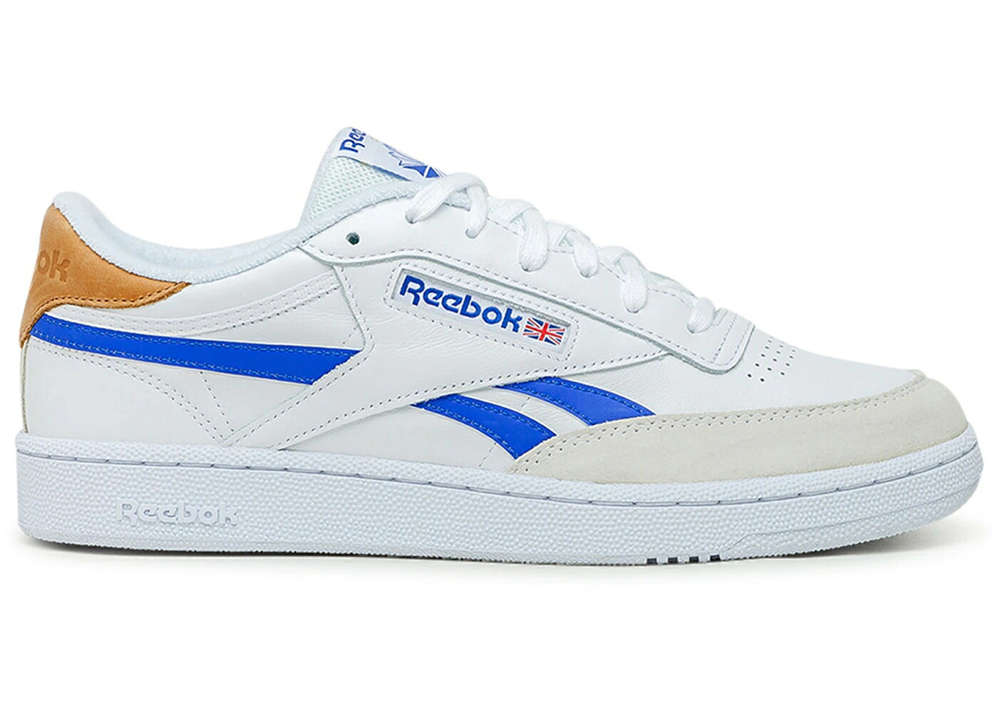 リーボック クラブ 白色 ホワイト コート 青色 ブルー スニーカー メンズ REEBOK CLUB C REVENGE WHITE COURT BLUE / WHITE COURT BLUE WHITE