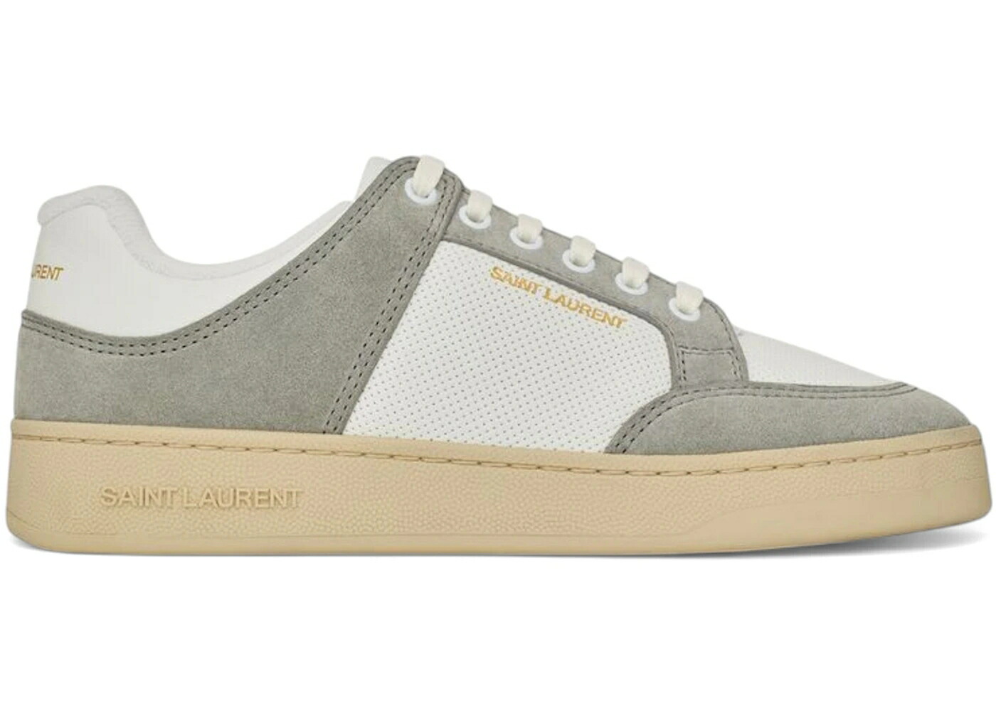 サンローラン 空白文字 スニーカー メンズ SAINT LAURENT SAINT LAURENT SL/61 LOW BLANC OPTIQUE PARIS ROOF / BLANC OPTIQUE PARIS ROOF