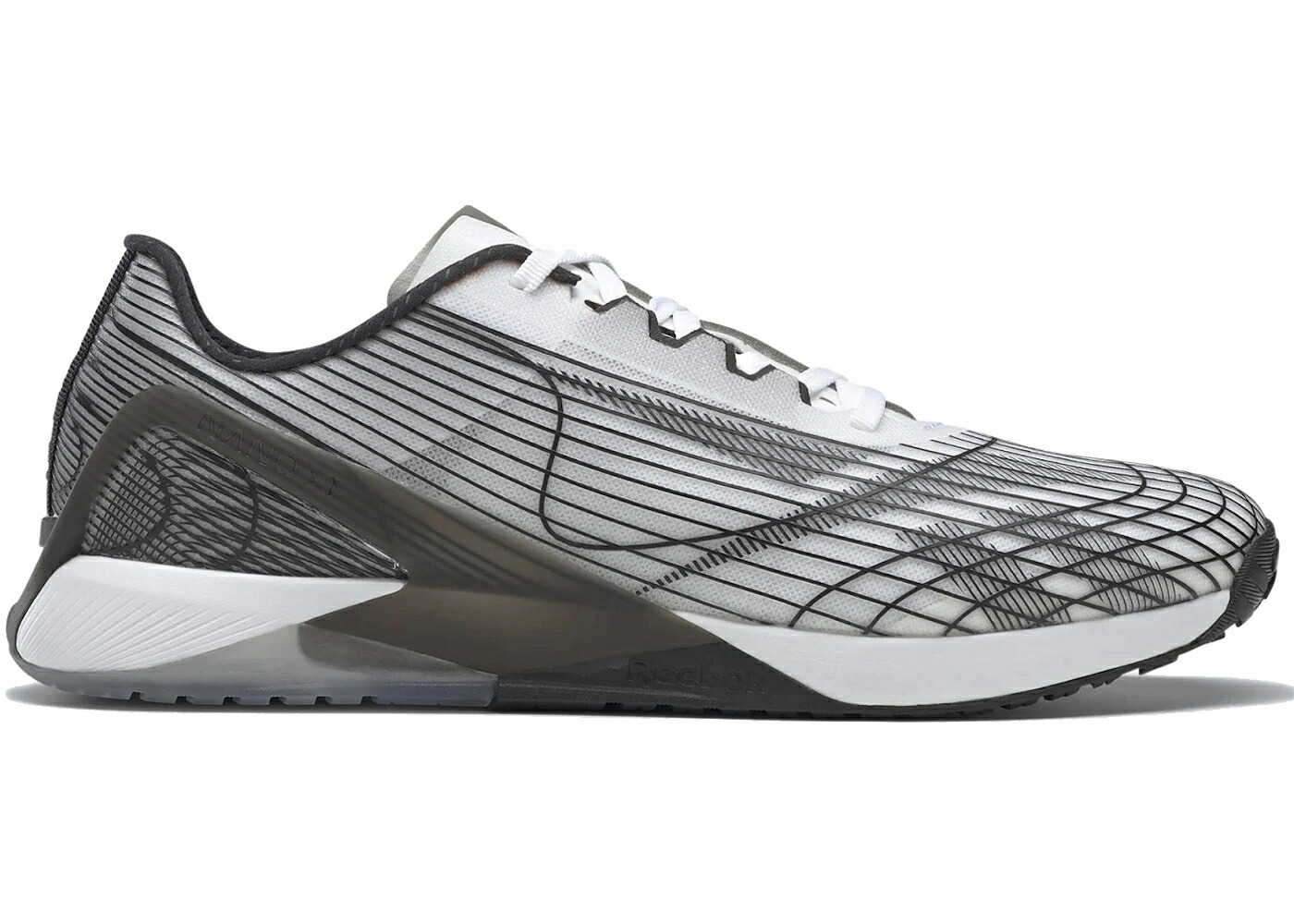 リーボック ナノ ダイナミック 白色 ホワイト コア 黒色 ブラック スニーカー メンズ REEBOK NANO X1 PURSUIT DYNAMIC 3D / FOOTWEAR WHITE CORE BLACK