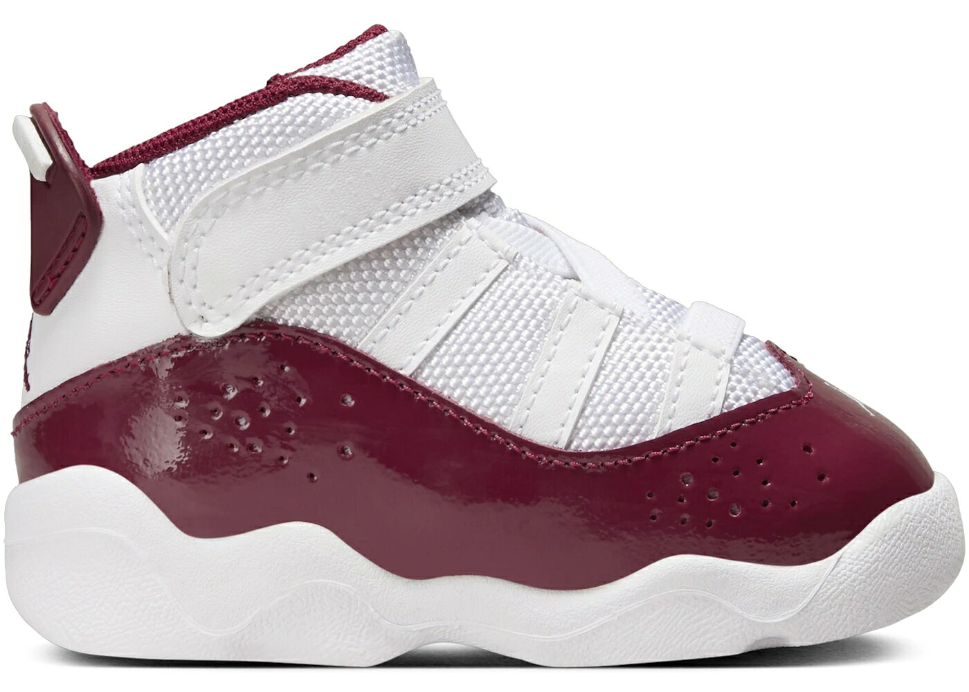 ナイキ ジョーダン リング 白色 ホワイト チーム 赤 レッド ジュニア キッズ JORDAN 6 RINGS WHITE TEAM RED (TD) / WHITE TEAM RED