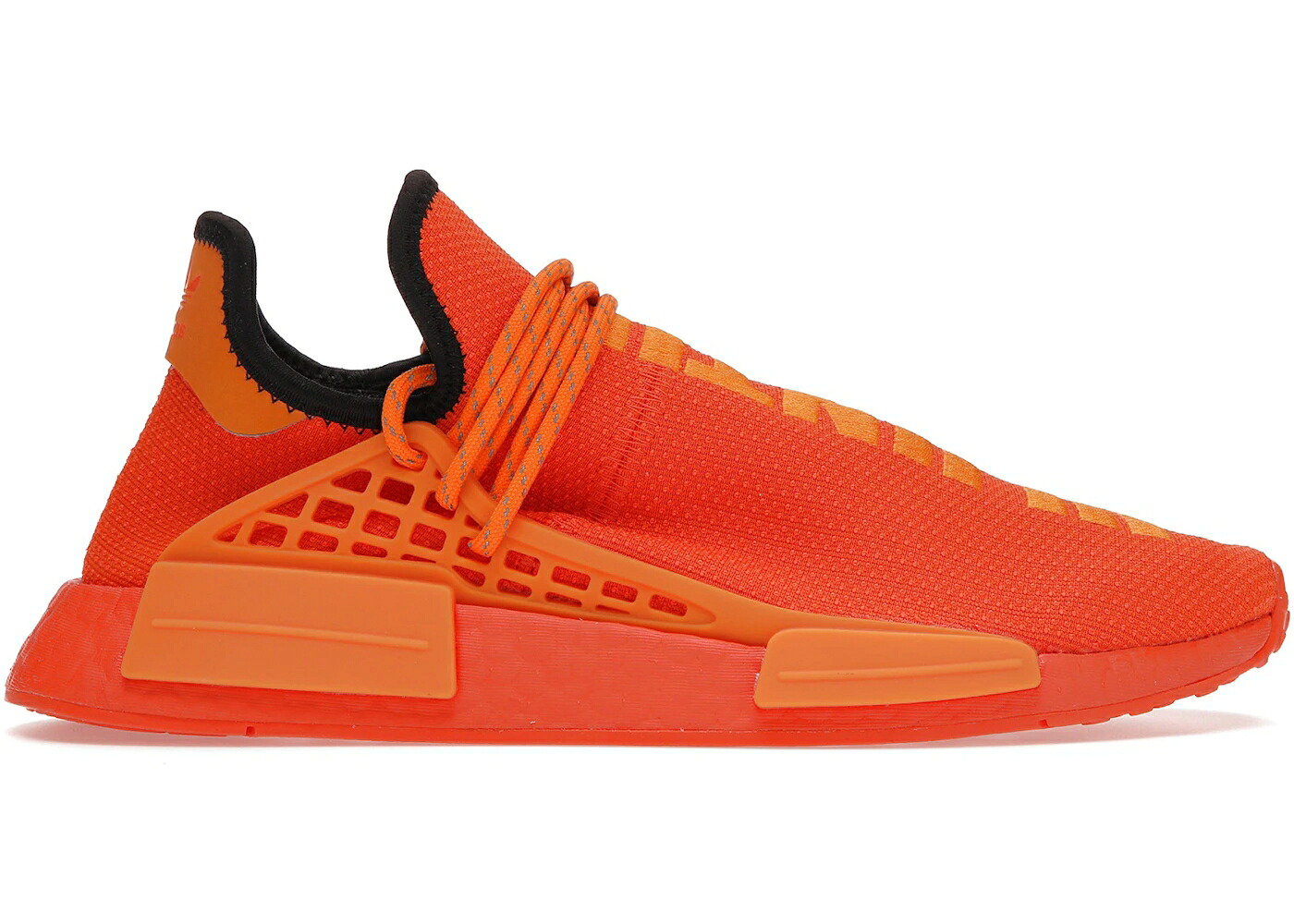 アディダス 橙 オレンジ色 中核グループ 黒いこと 黒いこと スニーカー メンズ ADIDAS NMD HU PHARRELL ORANGE / ORANGE BRIGHT ORANGE CORE BLACK