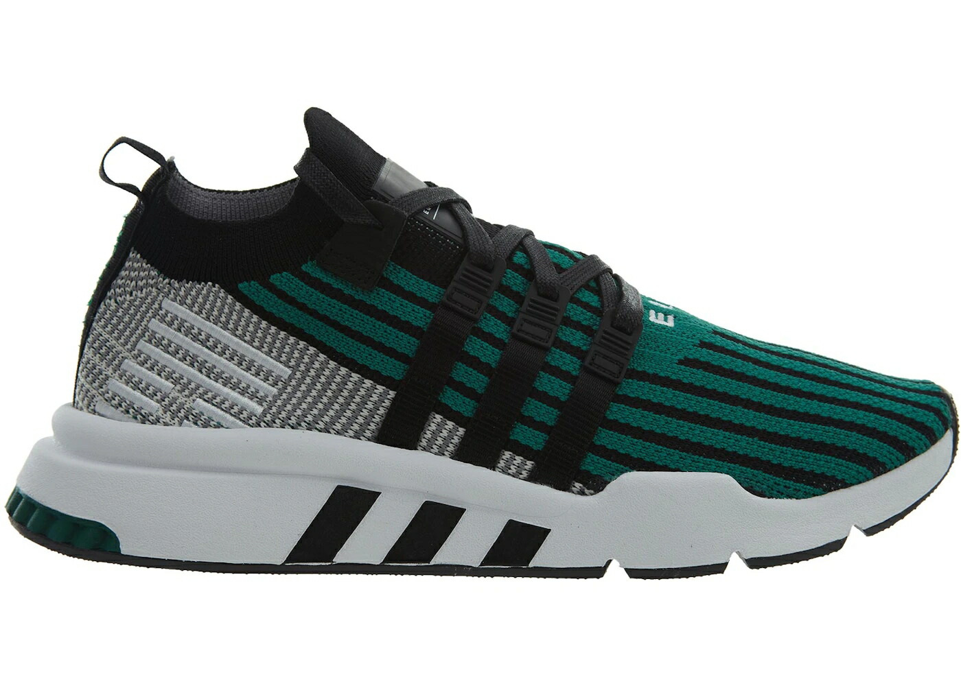 アディダス ミッド 黒色 ブラック 緑 グリーン スニーカー メンズ ADIDAS EQT SUPPORT MID ADV PK BLACK BLACK-SUB GREEN / BLACK BLACK SUB GREEN