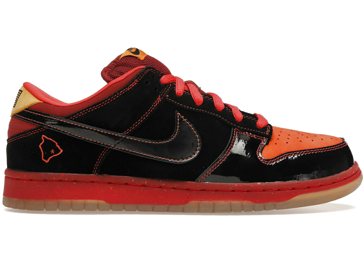 ナイキ エスビー ダンク アロハ州 黒いこと 黒いこと ディープ 橙 オレンジ色 ダンクロー スニーカー メンズ NIKE SB DUNK LOW HAWAII / BLACK BLACK DEEP ORANGE