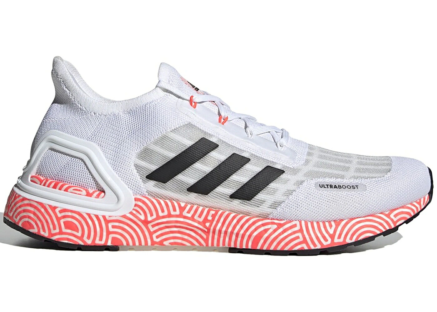 アディダス ウルトラ ブースト 白色 ホワイト コア 黒色 ブラック ウルトラブースト SUMMER.RDY スニーカー メンズ ADIDAS ULTRA BOOST HIROCOLEDGE TOKYO / CLOUD WHITE CORE BLACK SIGNAL