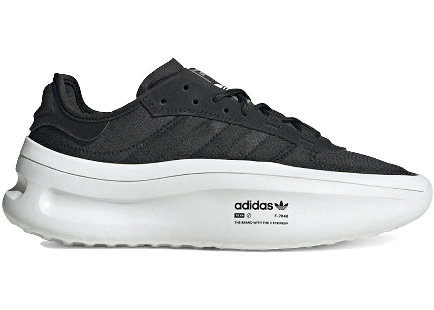 アディダス 黒いこと 黒いこと 白いこと 白いこと 中核グループ スニーカー メンズ ADIDAS ADIFOM TRXN BLACK WHITE / CORE BLACK CORE BLACK CLOUD