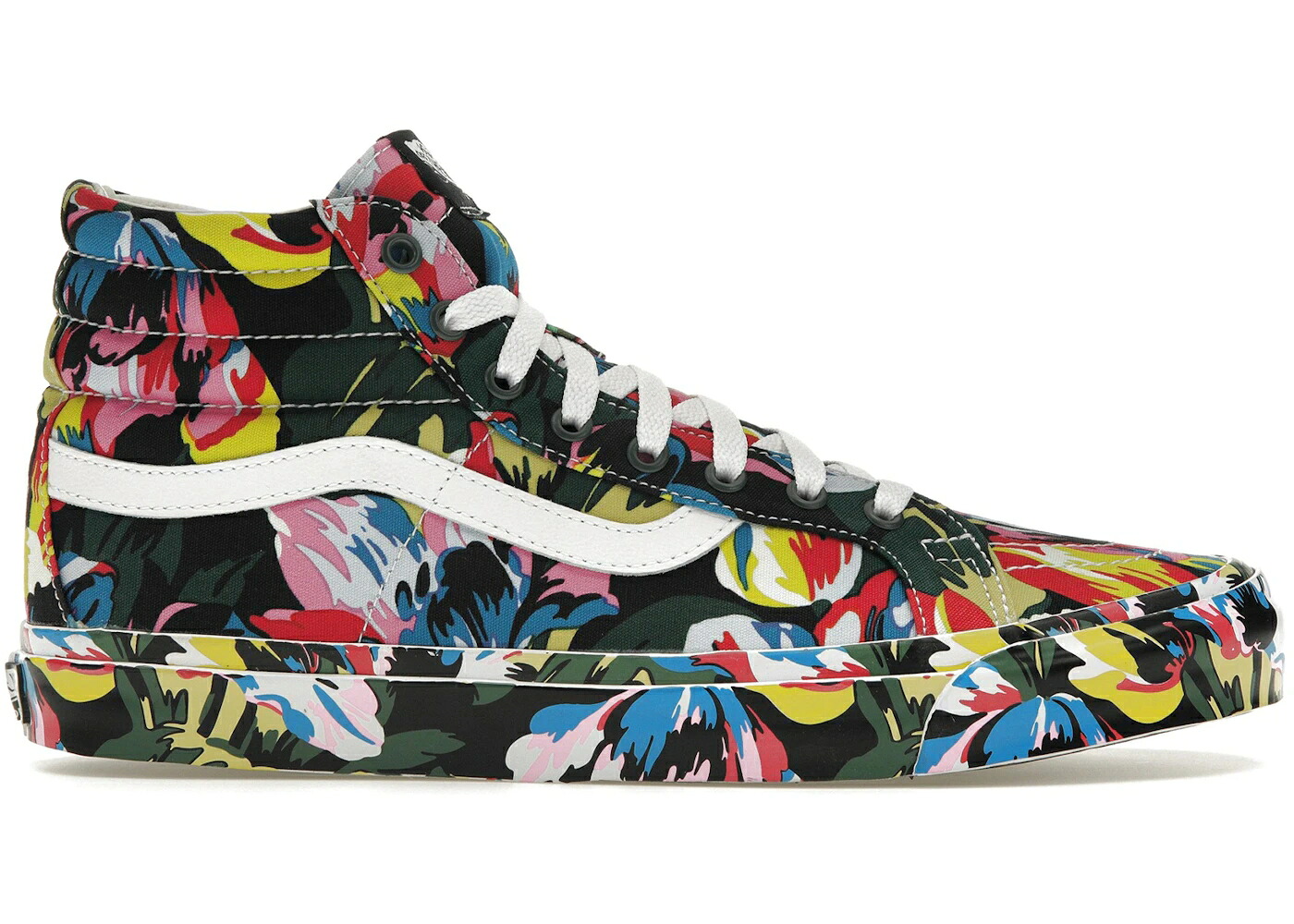 ヴァンズ バンズ 滑るご機嫌 緑 緑であること 白いこと 白いこと スニーカー メンズ VANS SK8-HI KENZO FLORAL GREEN / FLORAL GREEN TRUE WHITE