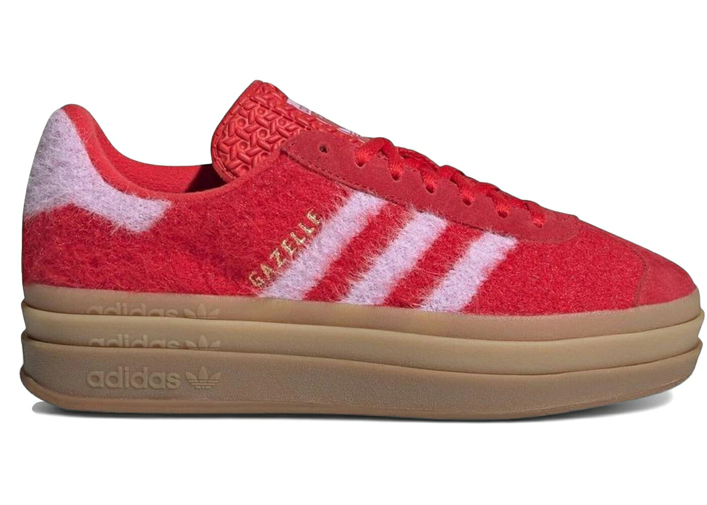 アディダス ガゼル ゴールド WOMEN'S スニーカー レディース ADIDAS GAZELLE BOLD BETTER SCARLET BLISS LILAC (WOMEN'S) / BETTER SCARLET BLISS LILAC GOLD|スニケス
