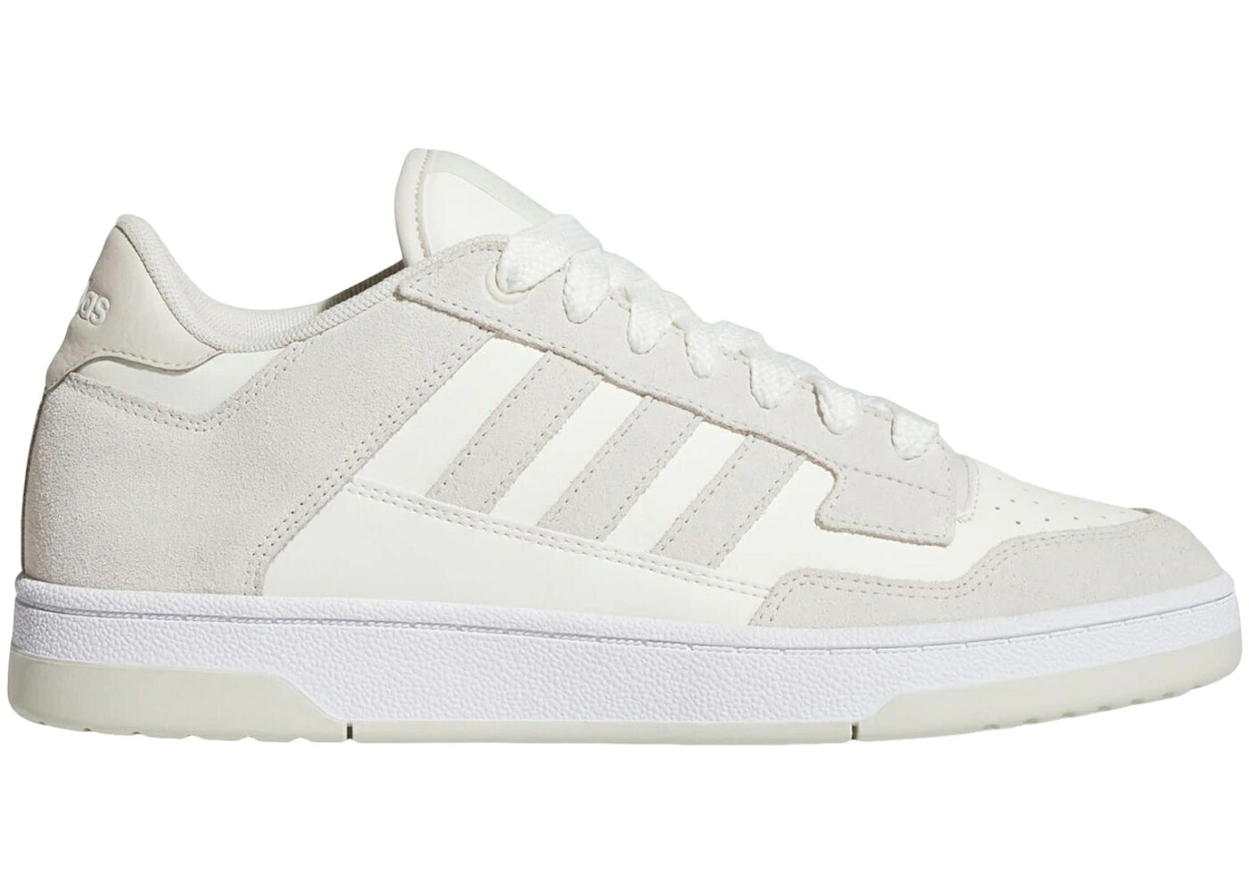 アディダス 厚地の外套 薄墨色 薄墨色 白いこと 白いこと スニーカー メンズ ADIDAS RAPID COURT LOW ORBIT GREY CLOUD WHITE / ORBIT GREY CLOUD WHITE CLOUD
