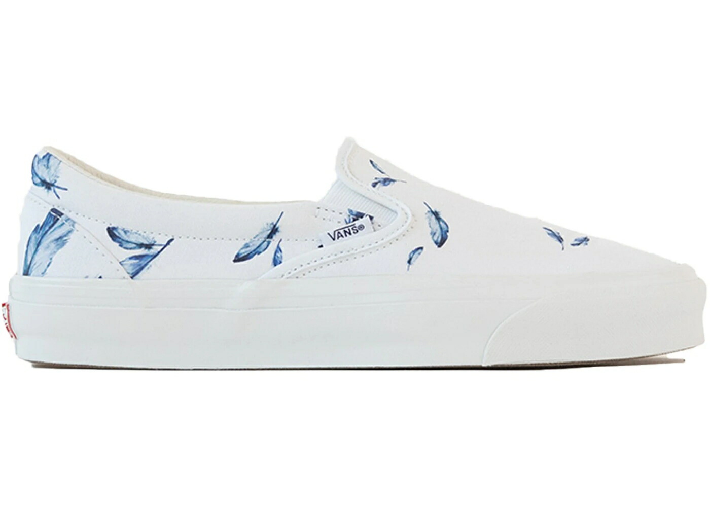 ヴァンズ バンズ スリッポン スニーカー メンズ VANS SLIP-ON KITH 10TH ANNIVERSARY FEATHERS /