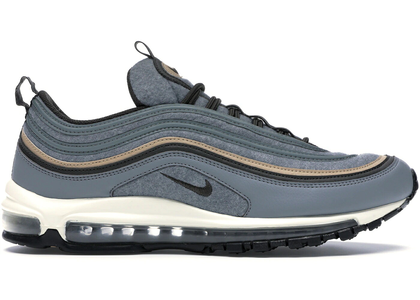 ナイキ マックス 冷やりとした 薄墨色 薄墨色 ディープ エア湖マックス スニーカー メンズ NIKE AIR MAX 97 WOOL COOL GREY MUSHROOM / COOL GREY DEEP PEWTER MUSHROOM 靴-メンズ靴