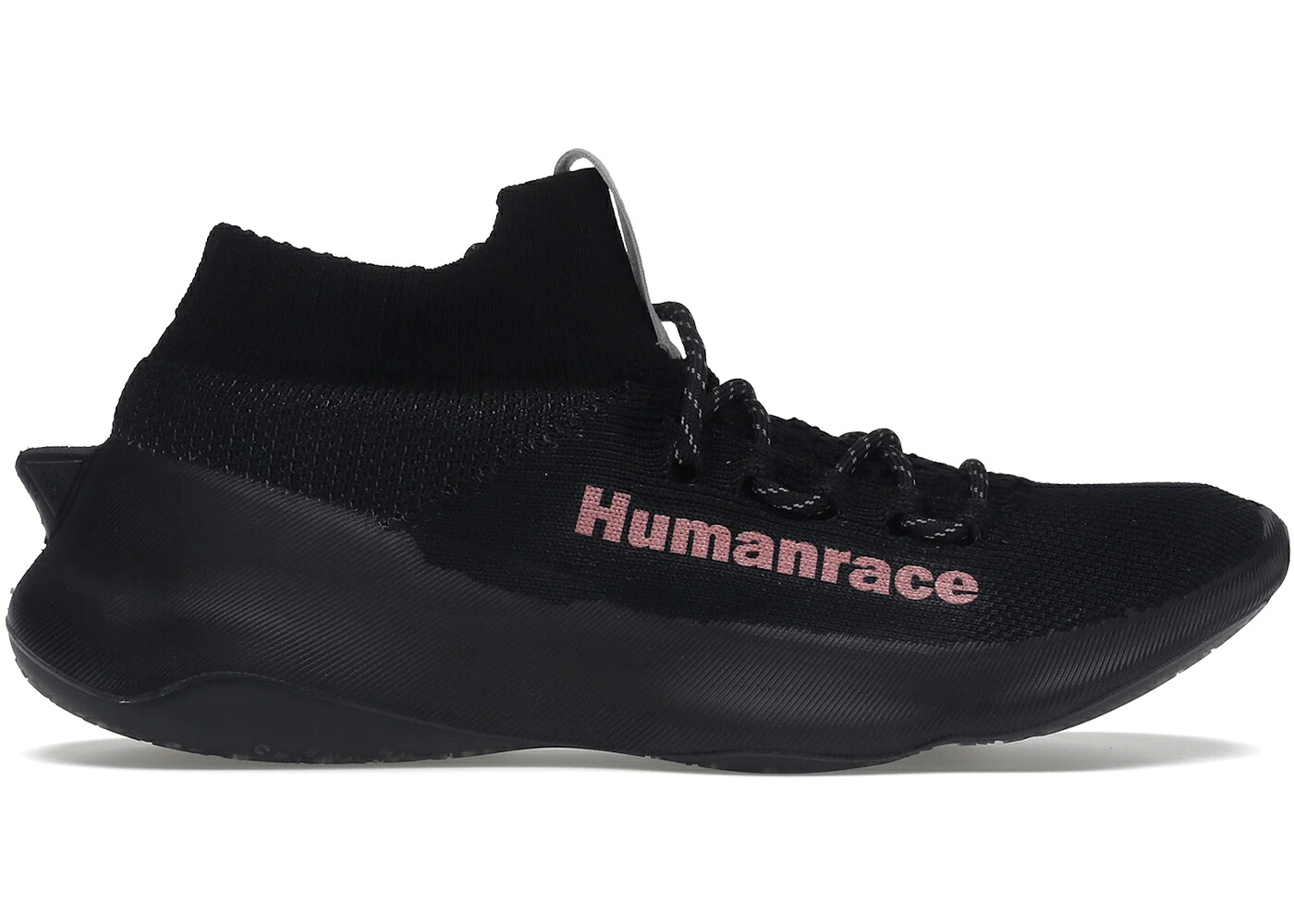 アディダス 黒色 ブラック ピンク スニーカー メンズ ADIDAS HUMANRACE SI HONA BLACK PINK / BLACK BLACK PINK｜スニケス