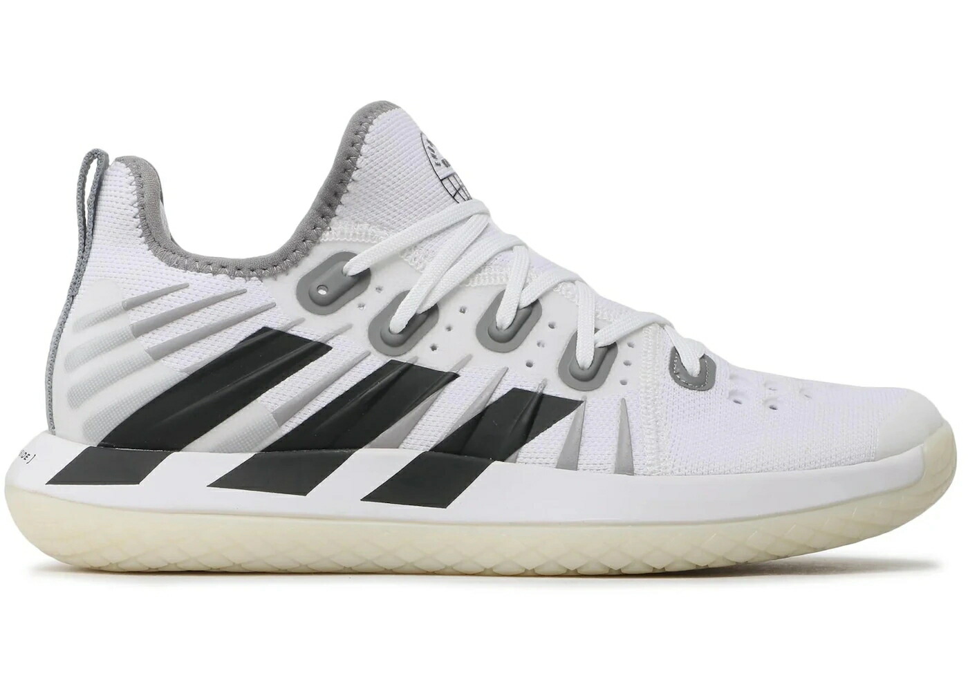 アディダス 白色 ホワイト 灰色 グレー コア 黒色 ブラック スニーカー メンズ ADIDAS STABIL NEXT GEN CLOUD WHITE GREY / CLOUD WHITE CORE BLACK GREY