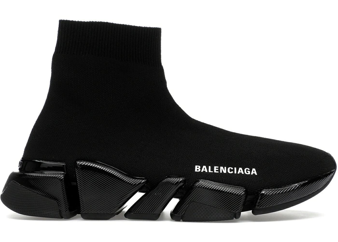 バレンシアガ 素早さ 黒いこと 黒いこと 2.0 WOMEN\u0027S スニーカー レディース BALENCIAGA SPEED RECYCLED BLACK (WOMEN\u0027S) /