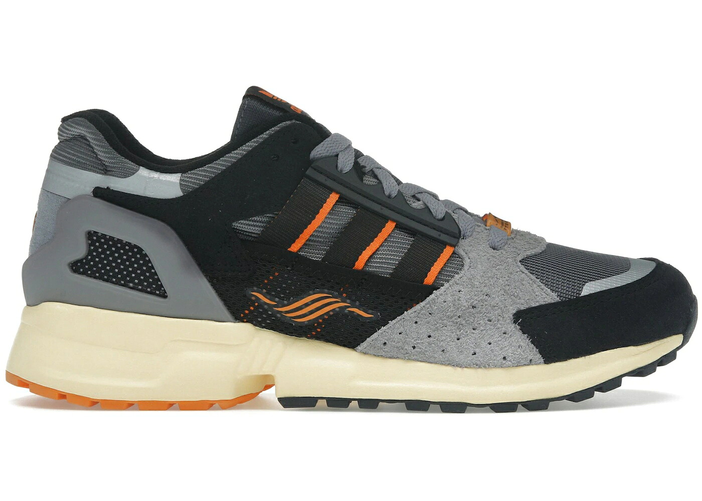 アディダス 灰色 グレー 黒色 ブラック 橙 オレンジ SIZE? スニーカー メンズ ADIDAS ZX 10000C GREY BLACK ORANGE / GREY BLACK ORANGE|スニケス