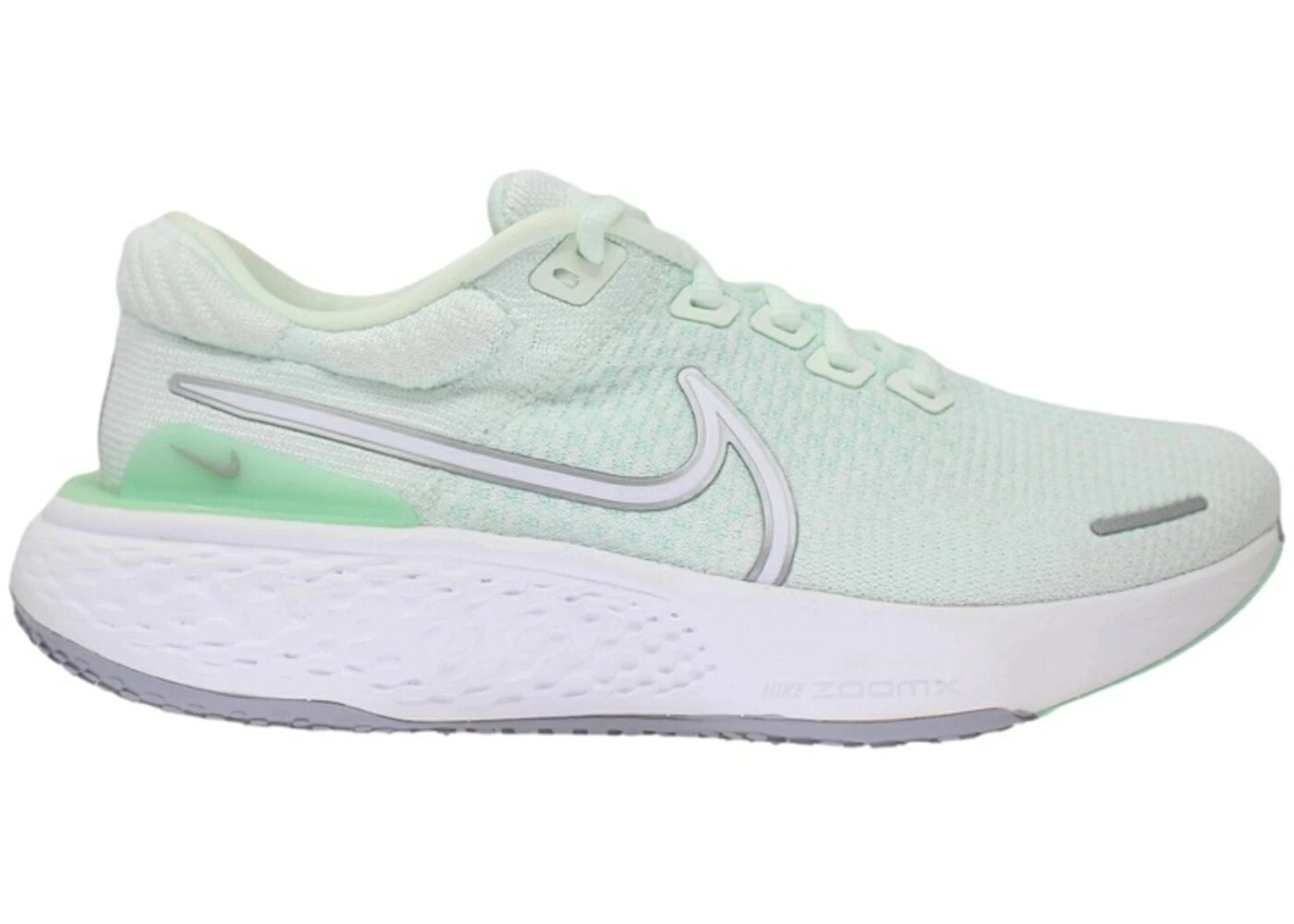 ナイキ ラン フライニット 緑 グリーン 銀色 シルバー WOMEN'S スニーカー レディース NIKE ZOOMX INVINCIBLE RUN FLYKNIT 2 BARELY GREEN MINT FOAM (WOMEN'S) / BARELY GREEN METALLIC SILVER