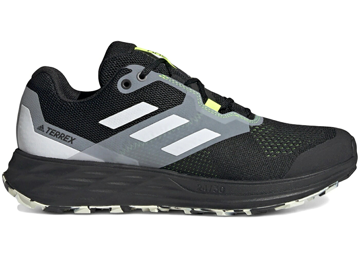 アディダス 流れ受け答え 黒いこと 黒いこと 白いこと 白いこと 中核グループ スニーカー メンズ ADIDAS TERREX TWO FLOW TRAIL BLACK WHITE / CORE BLACK CRYSTAL WHITE SOLAR
