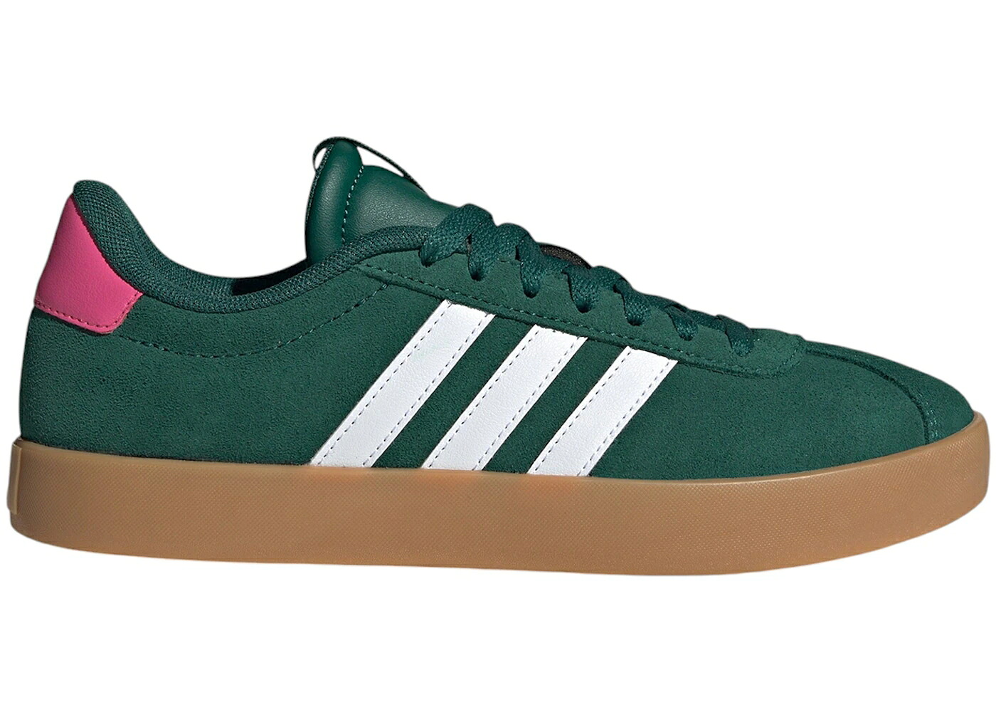 アディダス コート 緑 グリーン 白色 ホワイト マジェンタ 3.0 WOMEN'S スニーカー レディース ADIDAS VL COURT COLLEGIATE GREEN CLOUD WHITE PULSE MAGENTA (WOMEN'S) / COLLEGIATE GREEN CLOUD WHITE