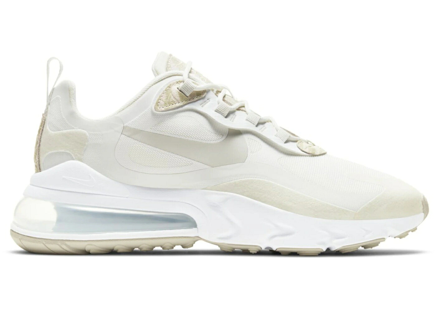 ナイキ マックス リアクト 白色 ホワイト クリムゾン エアマックス WOMEN'S スニーカー レディース NIKE AIR MAX 270 REACT SE LIGHT BONE (WOMEN'S) / SUMMIT WHITE CRIMSON TINT LIGHT