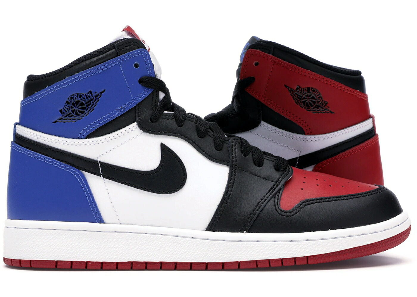 ナイキ ジョーダン 黒色 ブラック 赤 レッド ジュニア キッズ JORDAN 1 RETRO TOP 3 (GS) / BLACK VARSITY RED VARSITY ROYAL ベビー マタニティ スニーカー 54,180円