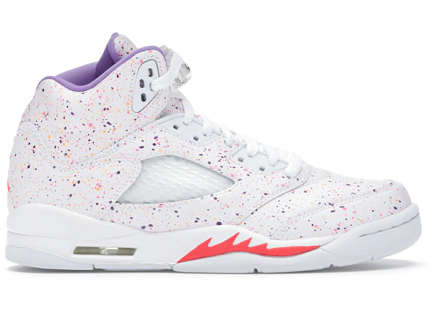 ナイキ ジョーダン 白いこと 白いこと レーザ クリムゾン お坊っちゃん キッズ JORDAN 5 RETRO EASTER (2020) (GS) / WHITE LASER CRIMSON VOLTAGE もの言う花 マタニティ スニーカー