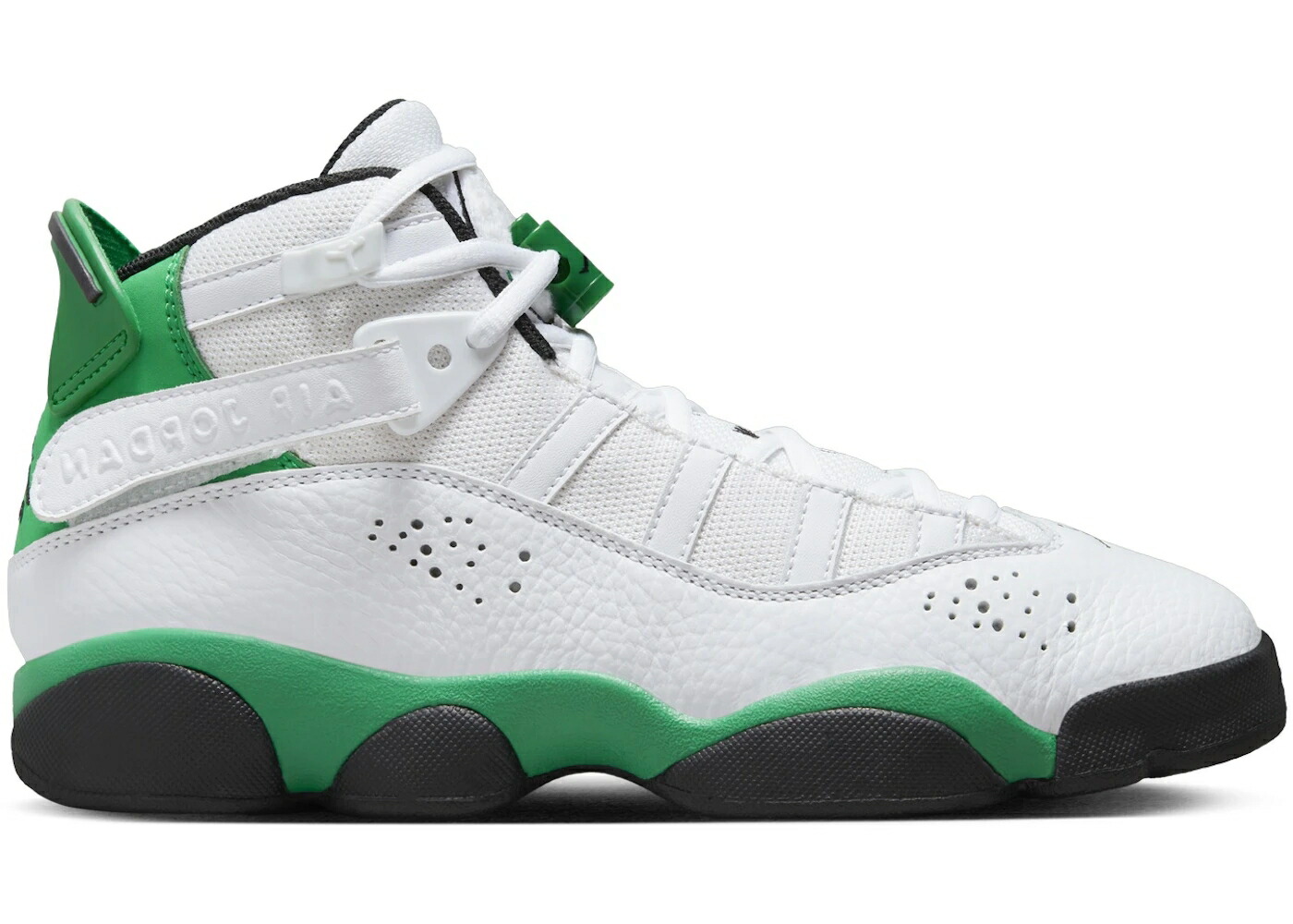 ナイキ ジョーダン リング 白色 ホワイト 黒色 ブラック 緑 グリーン ジュニア キッズ JORDAN 6 RINGS WHITE BLACK LUCKY GREEN (GS) / WHITE BLACK LUCKY GREEN ベビー マタニティ スニーカー