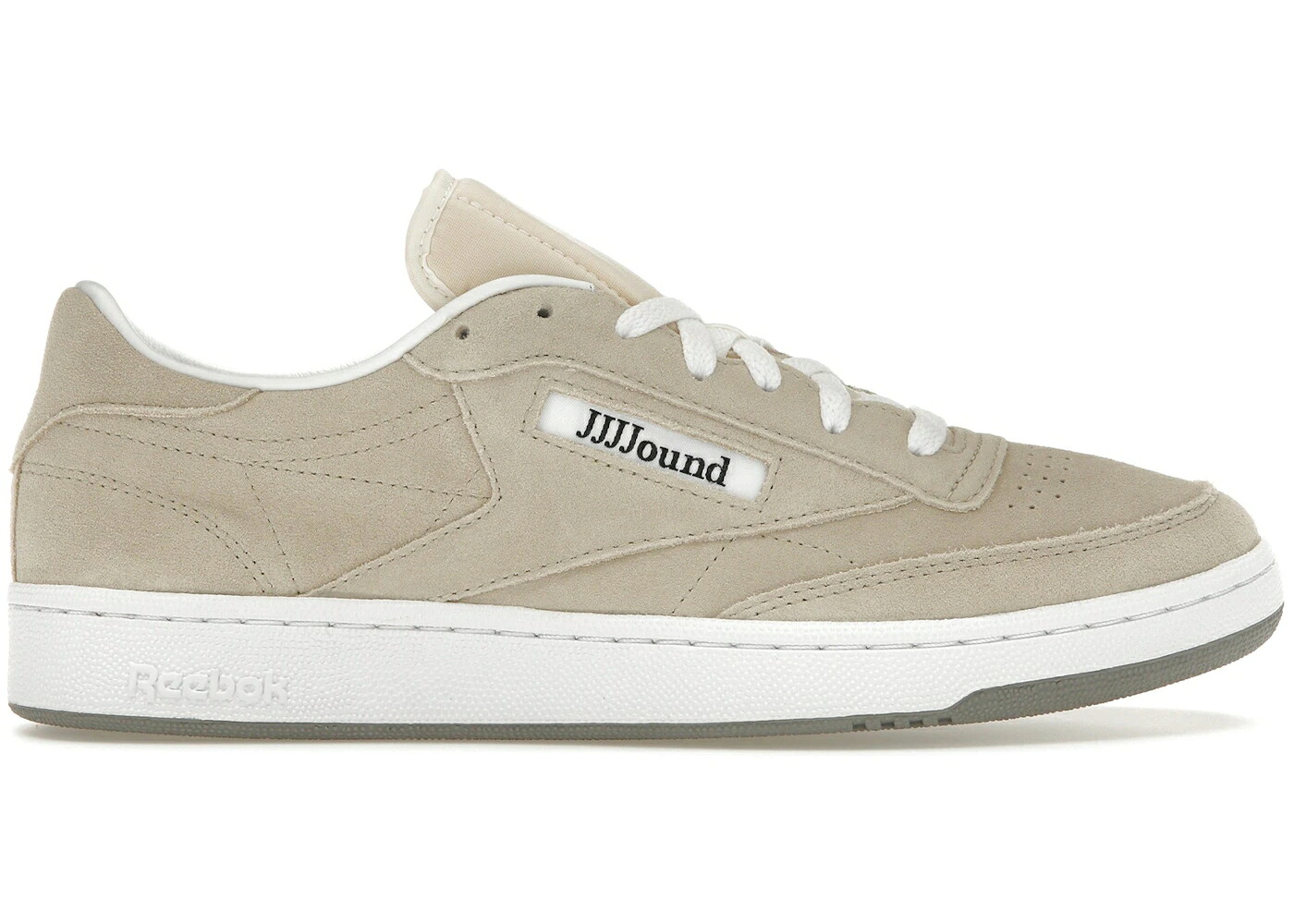 リーボック 野球クラブ スエードクロス スウェード 白いこと 白いこと 薄墨色 薄墨色 スニーカー メンズ REEBOK CLUB C 85 JJJJOUND CORK SUEDE / CORK FOOTWEAR WHITE SPACE GREY