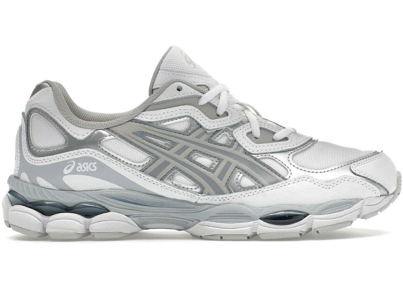 アシックス 白色 ホワイト 灰色 グレー スニーカー メンズ ASICS GEL-NYC WHITE OYSTER GREY / WHITE OYSTER GREY