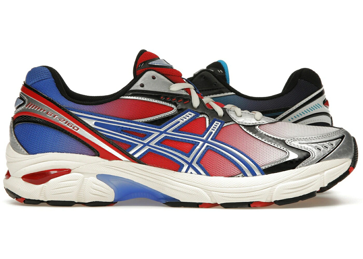 アシックス ボックス席 赤 赤いこと 青み 青色 黒いこと 黒いこと CREAM; スニーカー メンズ ASICS GT-2160 KITH MARVEL VILLAINS SPIDER-MAN/VENOM BATTLE SPECTRA PACK OPENED BOX (COMIC NOT INCLUDED) / RED BLUE BLACK CREAM; BLACK