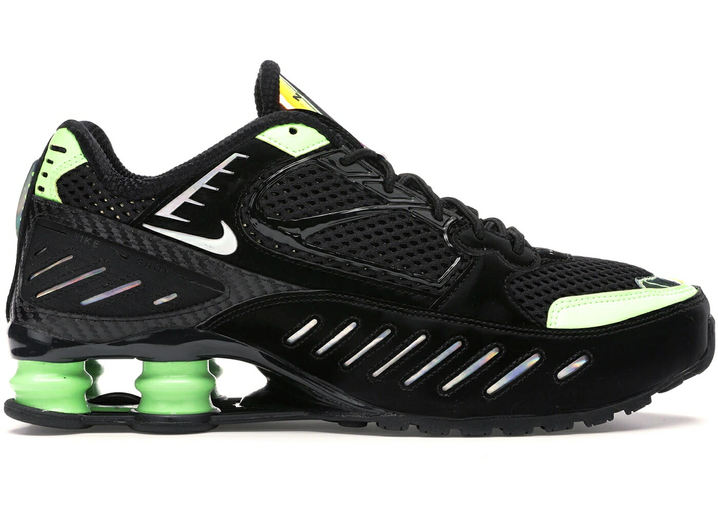 ナイキ ショックス 黒色 ブラック ライム ブラスト WOMEN'S スニーカー レディース NIKE SHOX ENIGMA BLACK LIME BLAST (WOMEN'S) / BLACK BLACK LIME BLAST