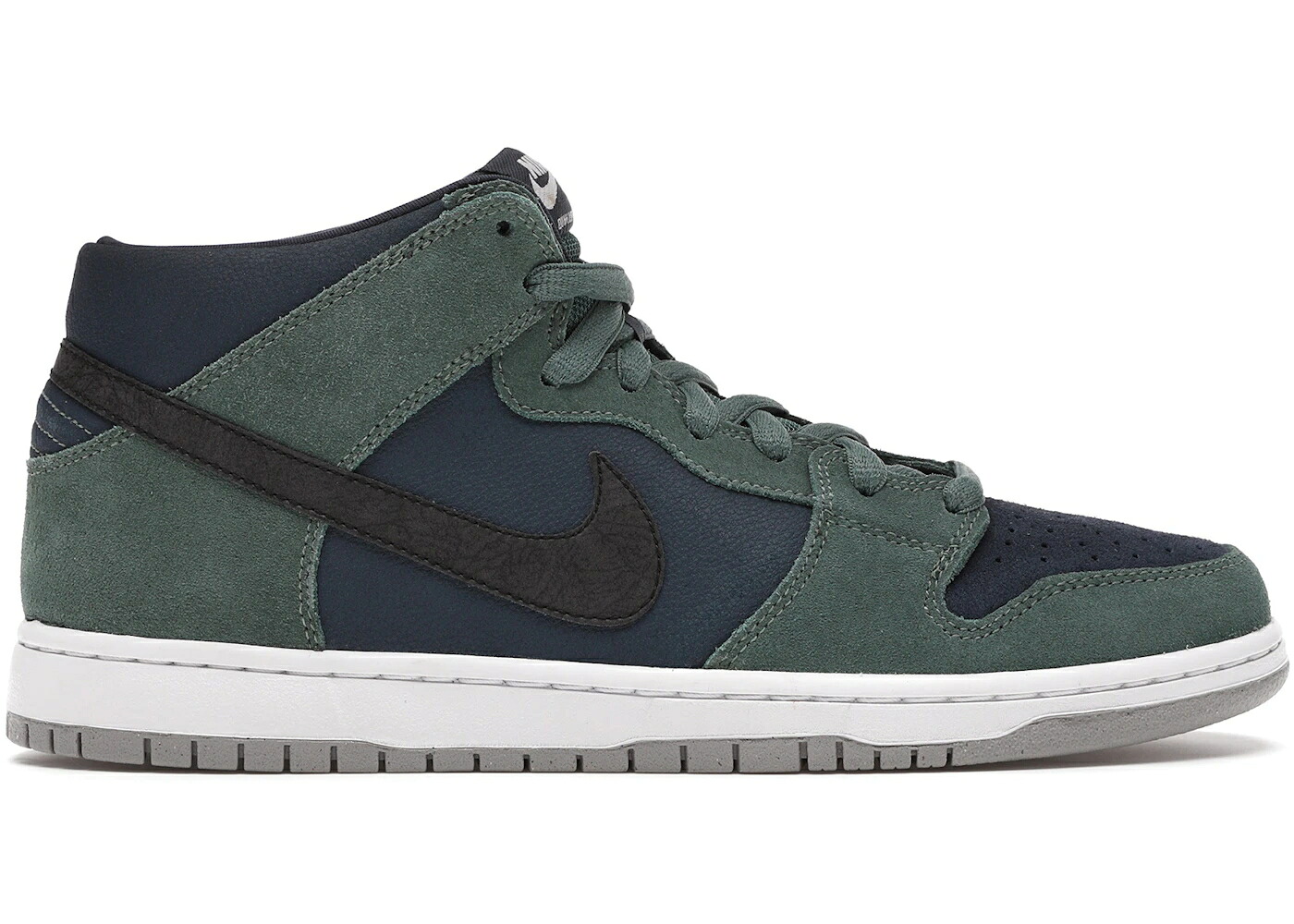 ナイキ エスビー ダンク ミッド 黒色 ブラック 白色 ホワイト スニーカー メンズ NIKE SB DUNK MID NORI / NORI BLACK BLACK LAVA WHITE|スニケス