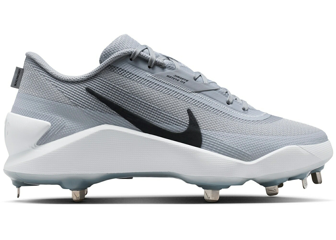 ナイキ 金剛石 薄墨色 薄墨色 白いこと 白いこと 黒いこと 黒いこと スニーカー メンズ NIKE DIAMOND SHOWCASE MTL WOLF GREY WHITE BLACK / WOLF GREY WHITE BLACK