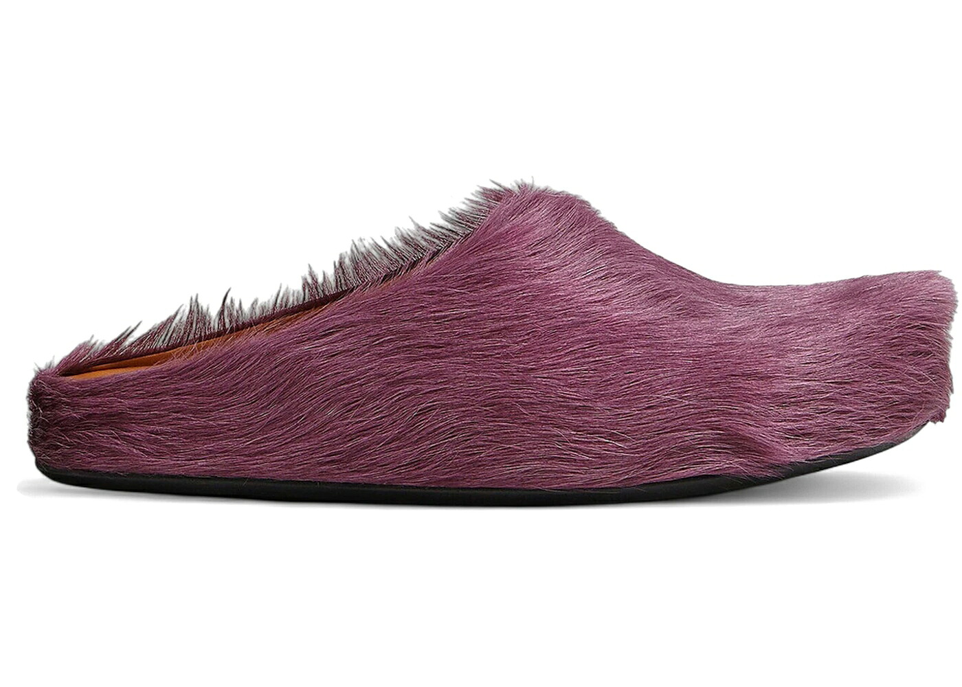 マルニ 紫 バイオレット スニーカー メンズ MARNI LONG HAIR CALFSKIN FUSSBETT SABOT MULE PRUNE VIOLET / PRUNE VIOLET｜スニケス 121,850円