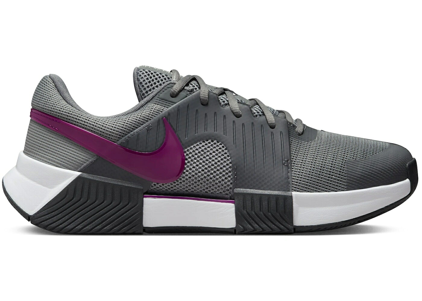 ナイキ ズーム 灰色 グレー スニーカー メンズ NIKE ZOOM GP CHALLENGE 1 HC SMOKE GREY DARK PHOTON DUST SANGRIA / SMOKE GREY DARK SMOKE GREY