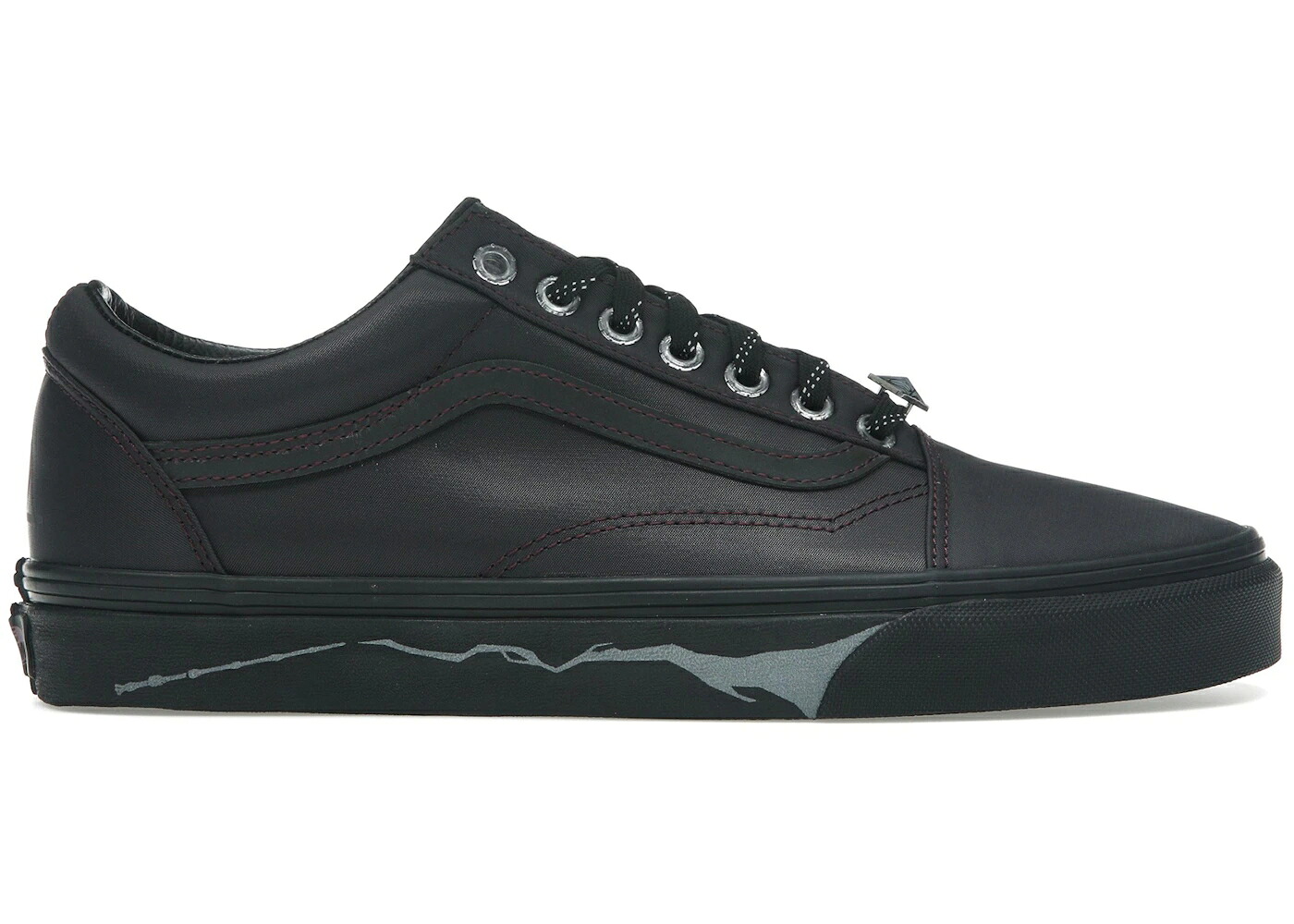 ヴァンズ バンズ 黒いこと 黒いこと 年寄りの学校 スニーカー メンズ VANS OLD SKOOL HARRY POTTER DEATHLY HALLOWS / DEATHLY HALLOWS BLACK