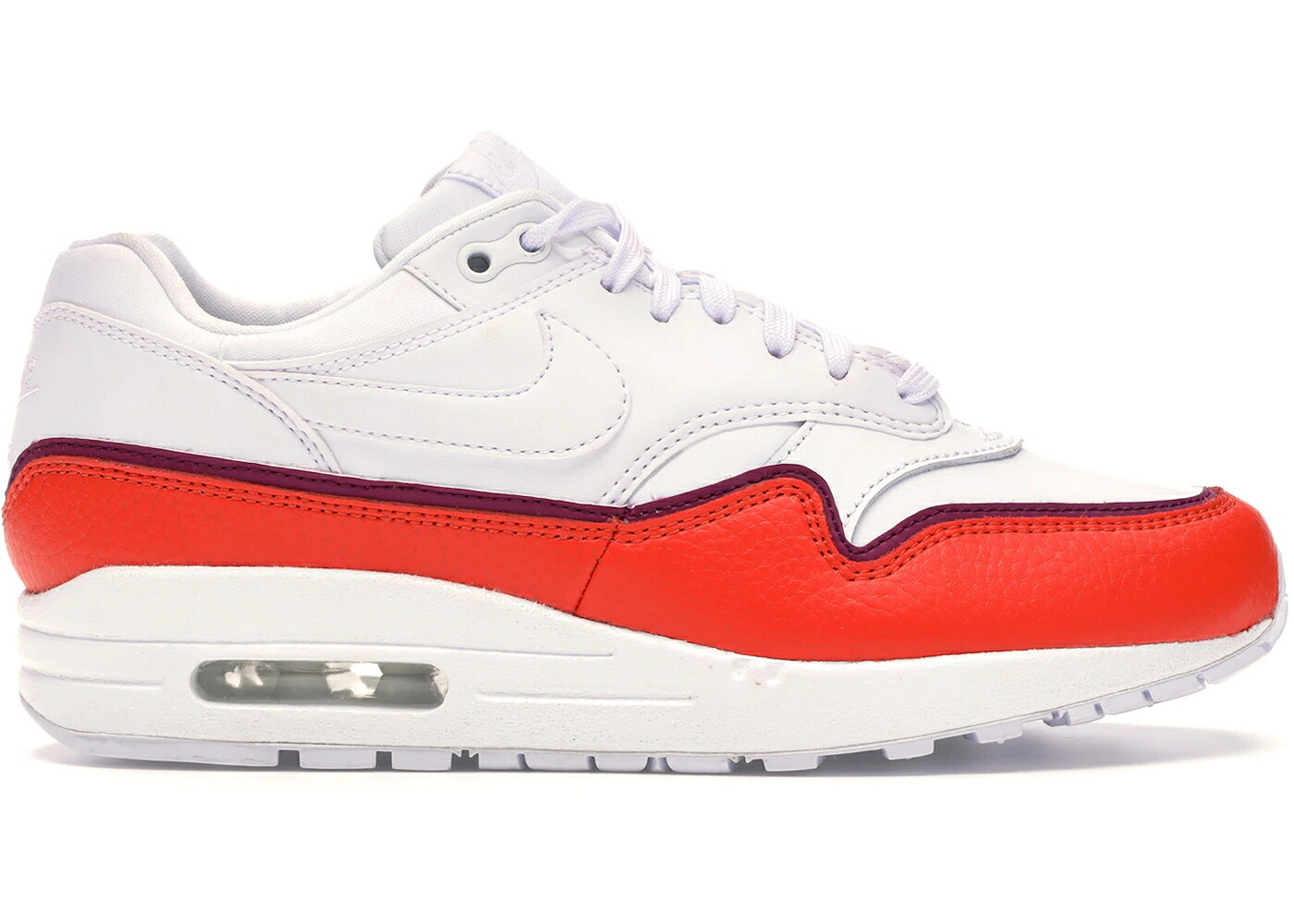 ナイキ マックス 白いこと 白いこと 赤 赤いこと 大気圏マックス WOMEN\u0027S スニーカー レディース NIKE AIR MAX 1 LINER WHITE RED (WOMEN\u0027S) / WHITE RED