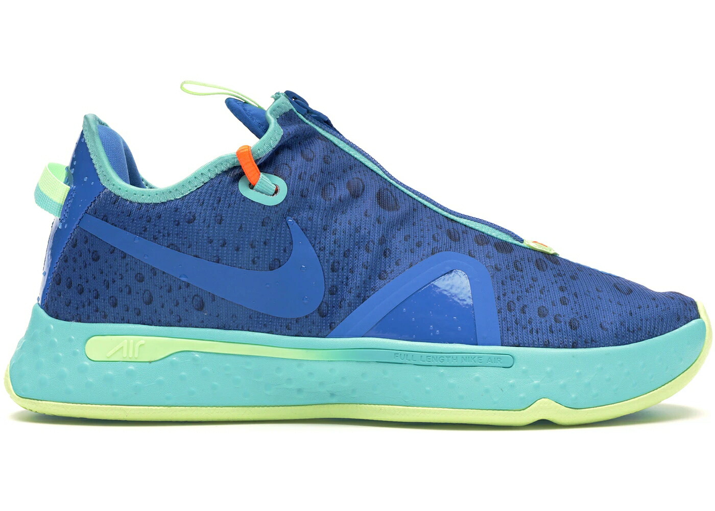 ナイキ ゲータレード 青色 ブルー スニーカー メンズ NIKE PG 4 GATORADE 2K GAMER EXCLUSIVE / BLUE LAGOON BARELY VOLT TOTAL