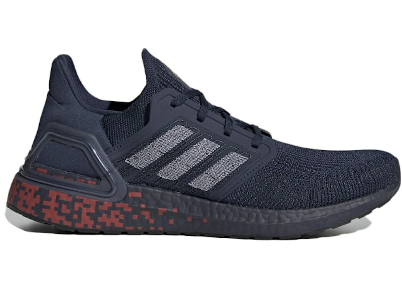 アディダス ウルトラ ブースト 紺色 ネイビー 白色 ホワイト ウルトラブースト スニーカー メンズ ADIDAS ULTRA BOOST 20 COLLEGIATE NAVY / COLLEGIATE NAVY CLOUD WHITE