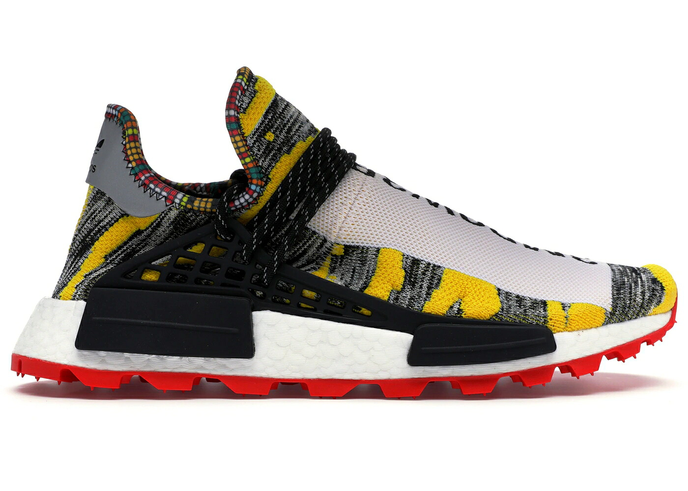 アディダス 赤 赤いこと 白いこと 白いこと 黒いこと 黒いこと スニーカー メンズ ADIDAS NMD HU PHARRELL SOLAR PACK RED / WHITE BLACK RED