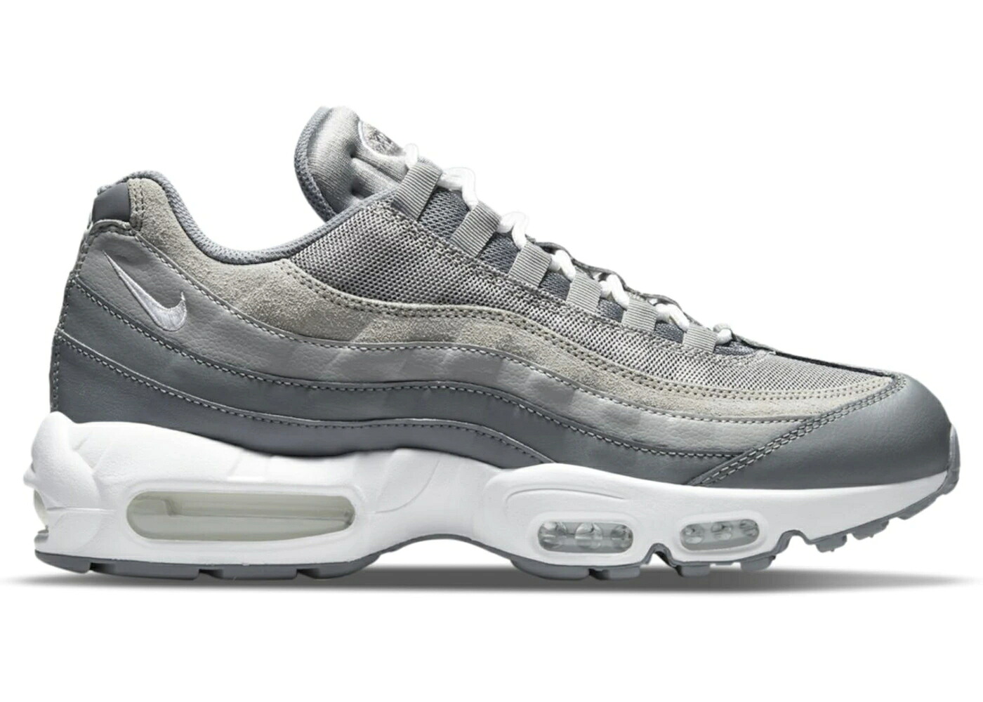 ナイキ マックス 灰色 グレー クール 黒色 ブラック エアマックス スニーカー メンズ NIKE AIR MAX 95 MEDIUM GREY / MEDIUM GREY COOL GREY BLACK