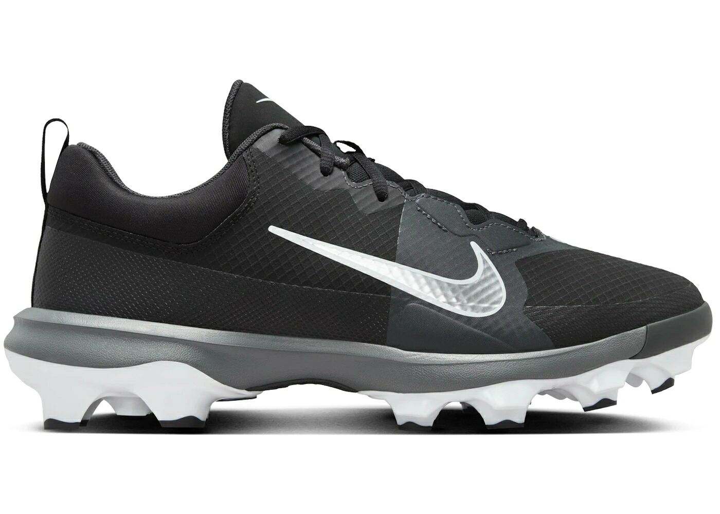 ナイキ プロ 黒色 ブラック 白色 ホワイト 銀色 シルバー スニーカー メンズ NIKE FORCE TROUT 9 PRO MCS BLACK ANTHRACITE WHITE METALLIC SILVER / BLACK ANTHRACITE WHITE METALLIC