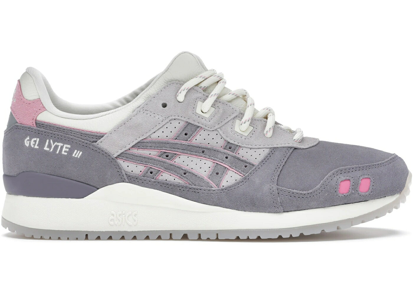 アシックス ゲルライト パール 灰色 グレー アイボリー スニーカー メンズ ASICS GEL-LYTE III END PEARL / LAVENDER GREY IVORY