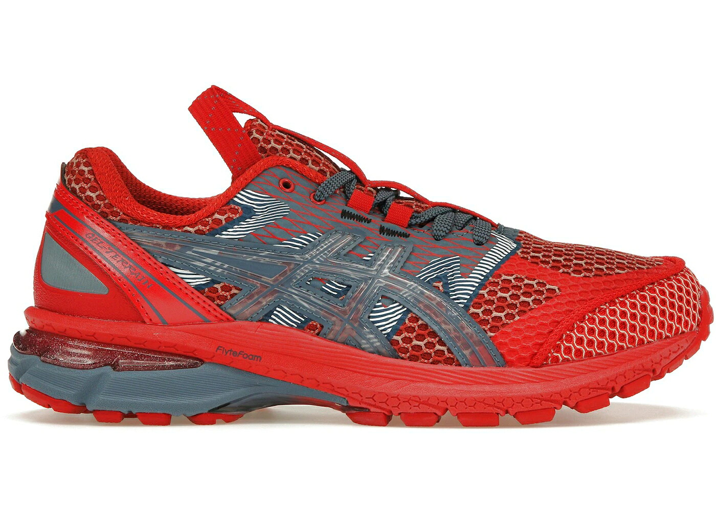 アシックス 古典派音楽 赤 赤いこと 縮緬 スニーカー メンズ ASICS US4-S GEL-TERRAIN KIKO KOSTADINOV CLASSIC RED WOOD CREPE / CLASSIC RED WOOD CREPE
