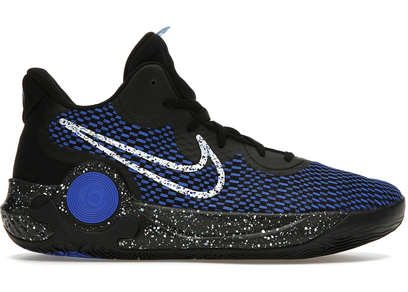 ナイキ 黒いこと 黒いこと 青碧 青碧 活動的 スニーカー メンズ NIKE KD TREY 5 IX BLACK RACER BLUE / BLACK RACER BLUE DYNAMIC