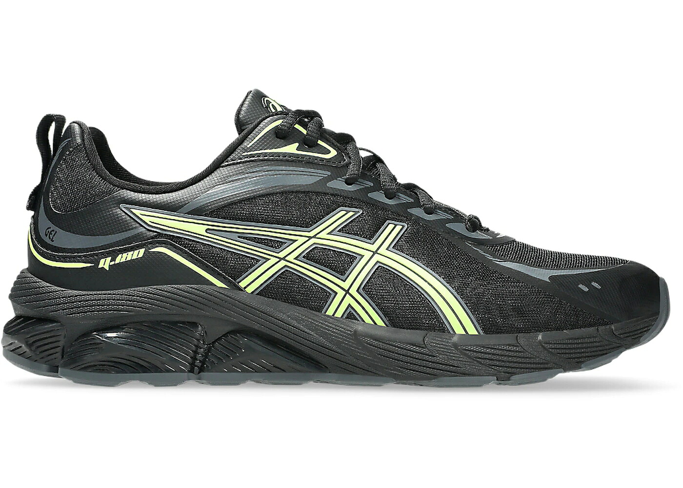 アシックス 黒いこと 黒いこと 薄墨色 薄墨色 スニーカー メンズ ASICS GEL-QUANTUM 180 VIII BLACK CARRIER GREY / BLACK CARRIER GREY