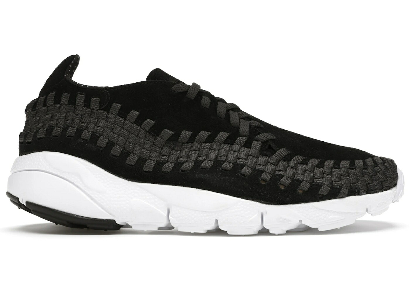 ナイキ ウーブン 黒色 ブラック 白色 ホワイト スニーカー メンズ NIKE AIR FOOTSCAPE WOVEN NM BLACK ANTHRACITE / BLACK BLACK ANTHRACITE WHITE