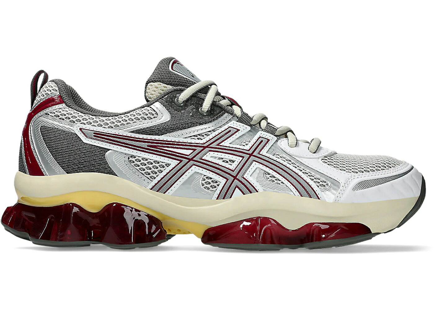 アシックス 皮膚軟化剤 スニーカー メンズ ASICS GEL-QUANTUM KINETIC CREAM DRIED BERRY / CREAM DRIED BERRY